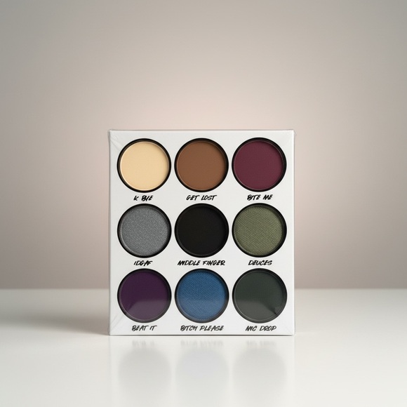 F*CK Off Eyeshadow Palette with Bold Colors - Picture 3 of 3